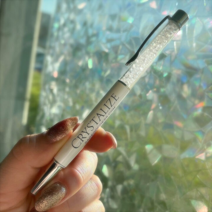 Clear Quartz “Crystalize” Pen