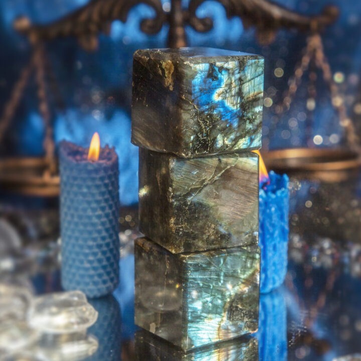 Ground Your Visions Labradorite Cube