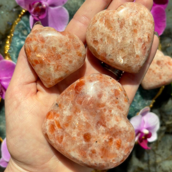Lead With Love Sunstone Heart