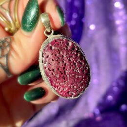 Red Abalone Pendant