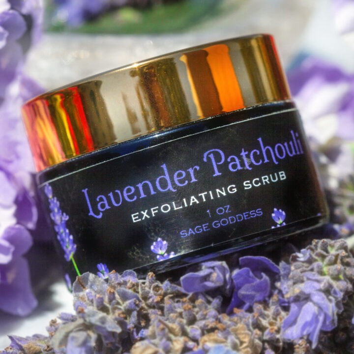 Lavender Patchouli Exfoliating Facial Scrub