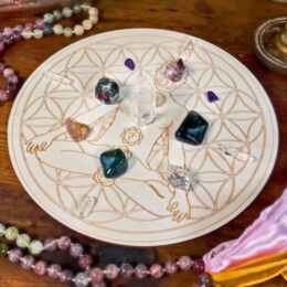 Physical Ease Healing Crystal Grid