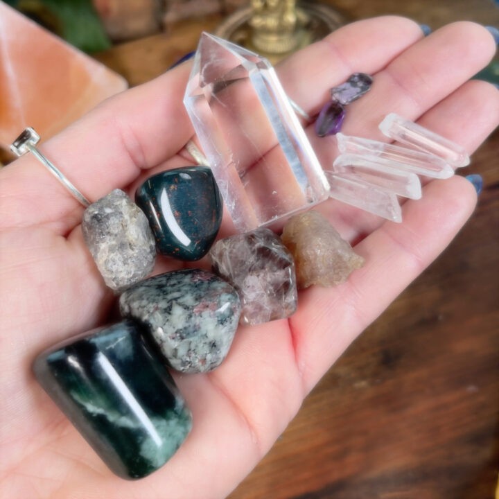 Physical Ease Healing Crystal Grid