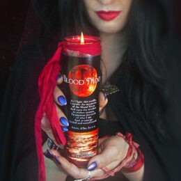 Blood Moon Intention Candle