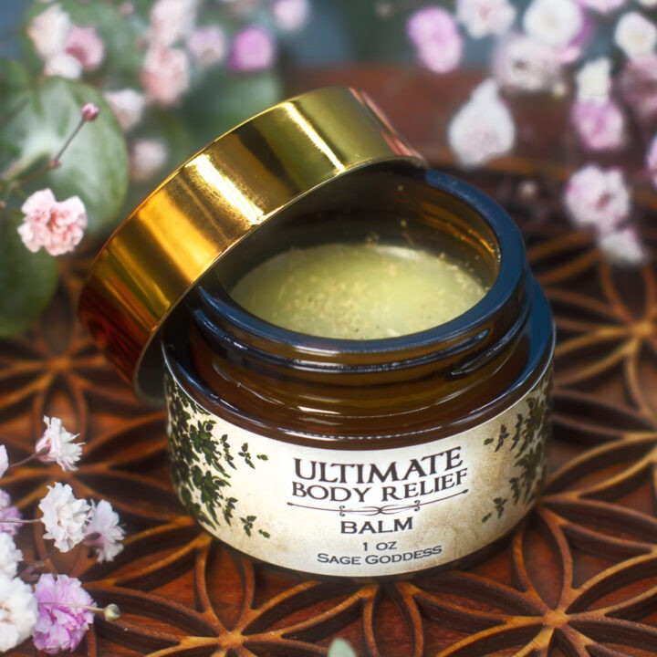 Ultimate Body Relief Solid Perfume Balm with Arnica & Camphor