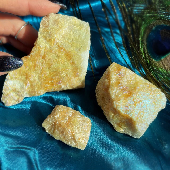 Angel Aura Orange Calcite