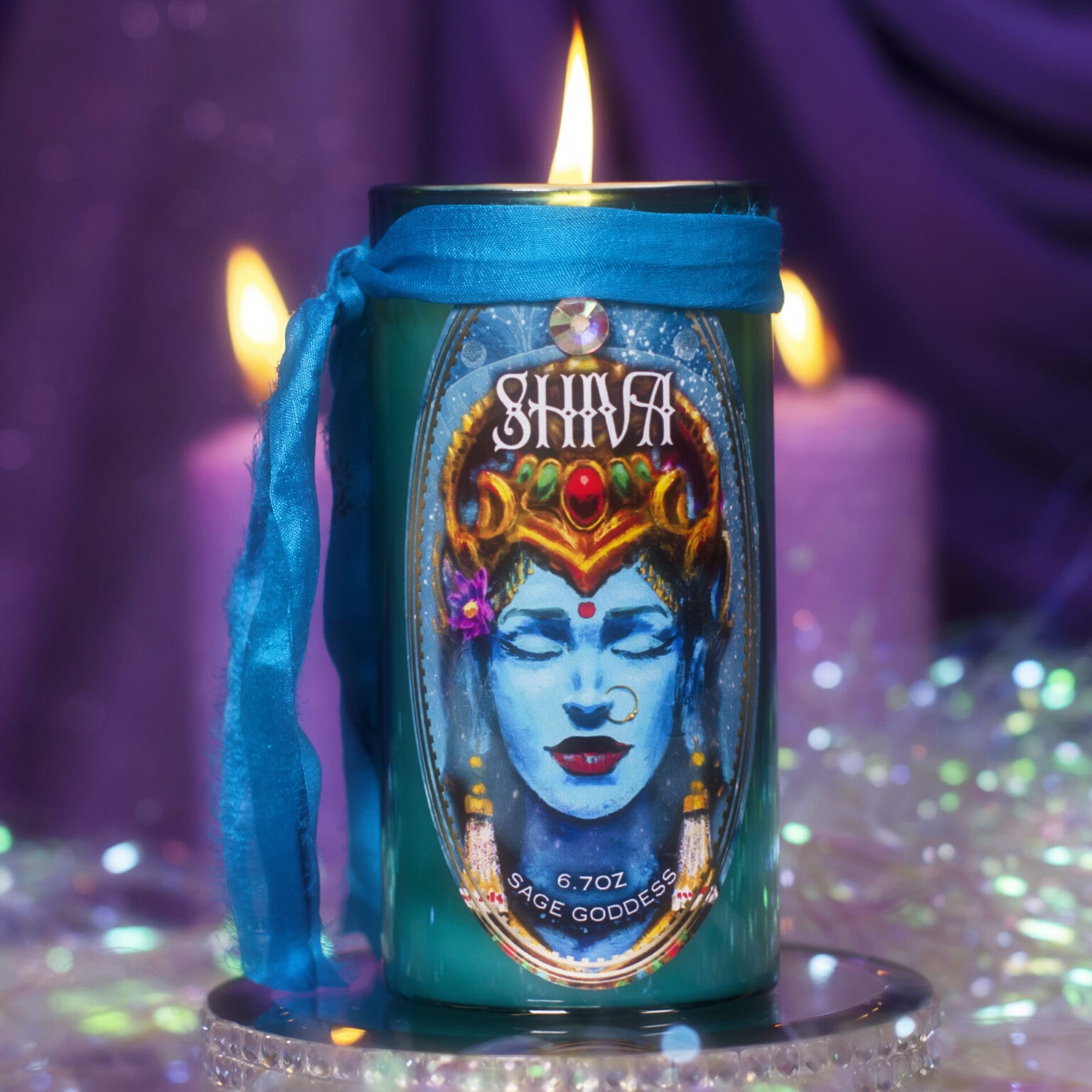 Sage Goddess Shiva Intention Candle to transform your life
