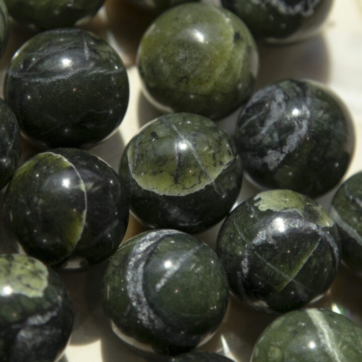 Mini Jade Healing and Abundance Sphere