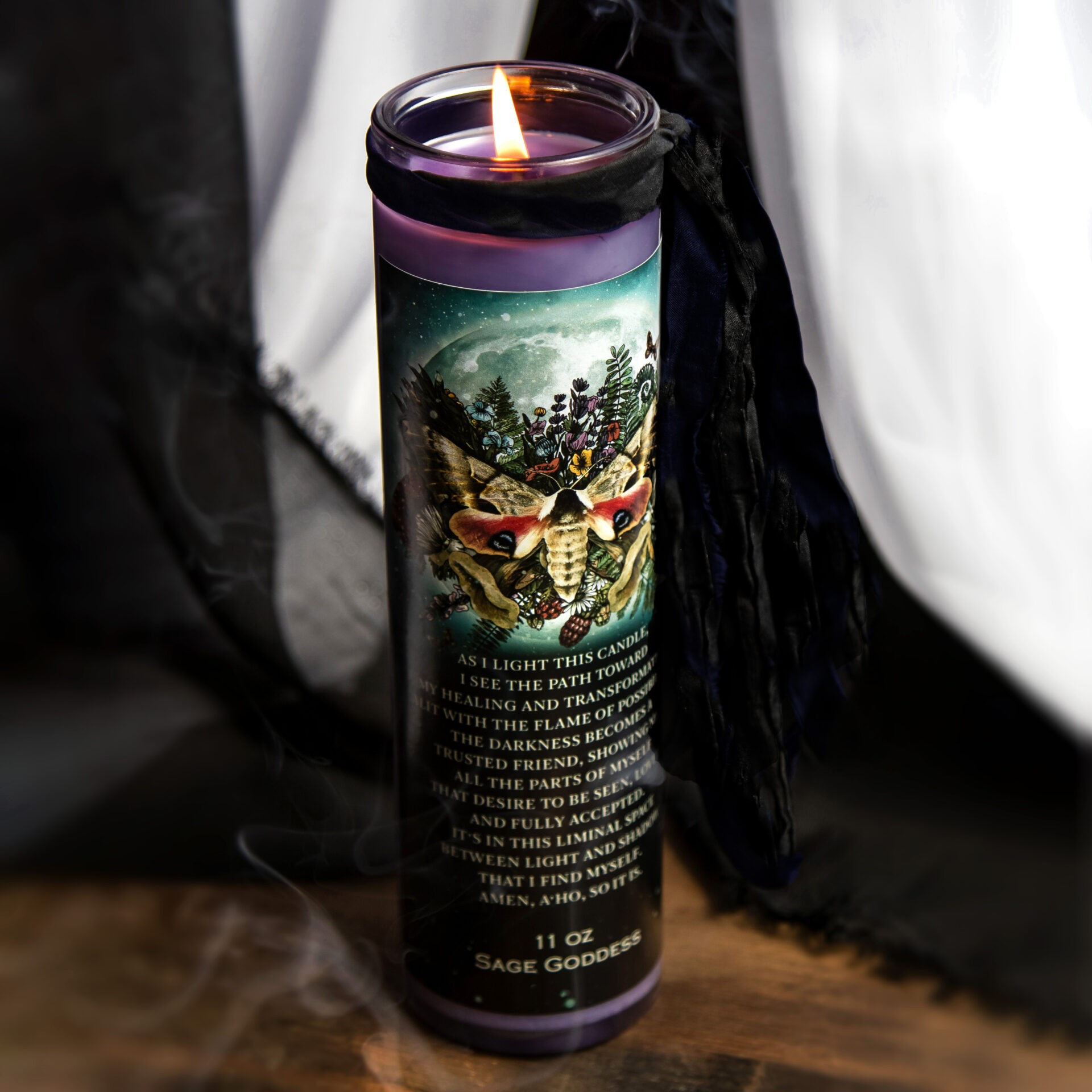 Of Light and Shadow Intention Candle