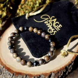 Protect and Release Bronzite and Black Tourmaline Bracelet