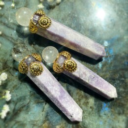 Stress Relief Lepidolite Wand
