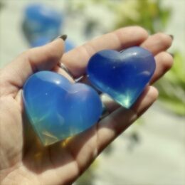 Blue Opalite Heart