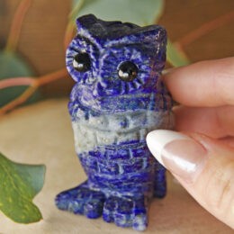 Lapis Lazuli Owl of Divine Wisdom