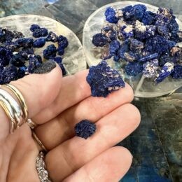 Natural Azurite Cluster for Psychic Mastery