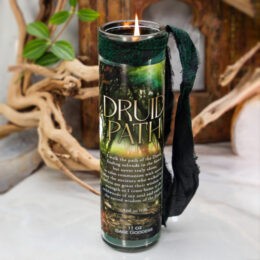 The Druid Path Intention Candle