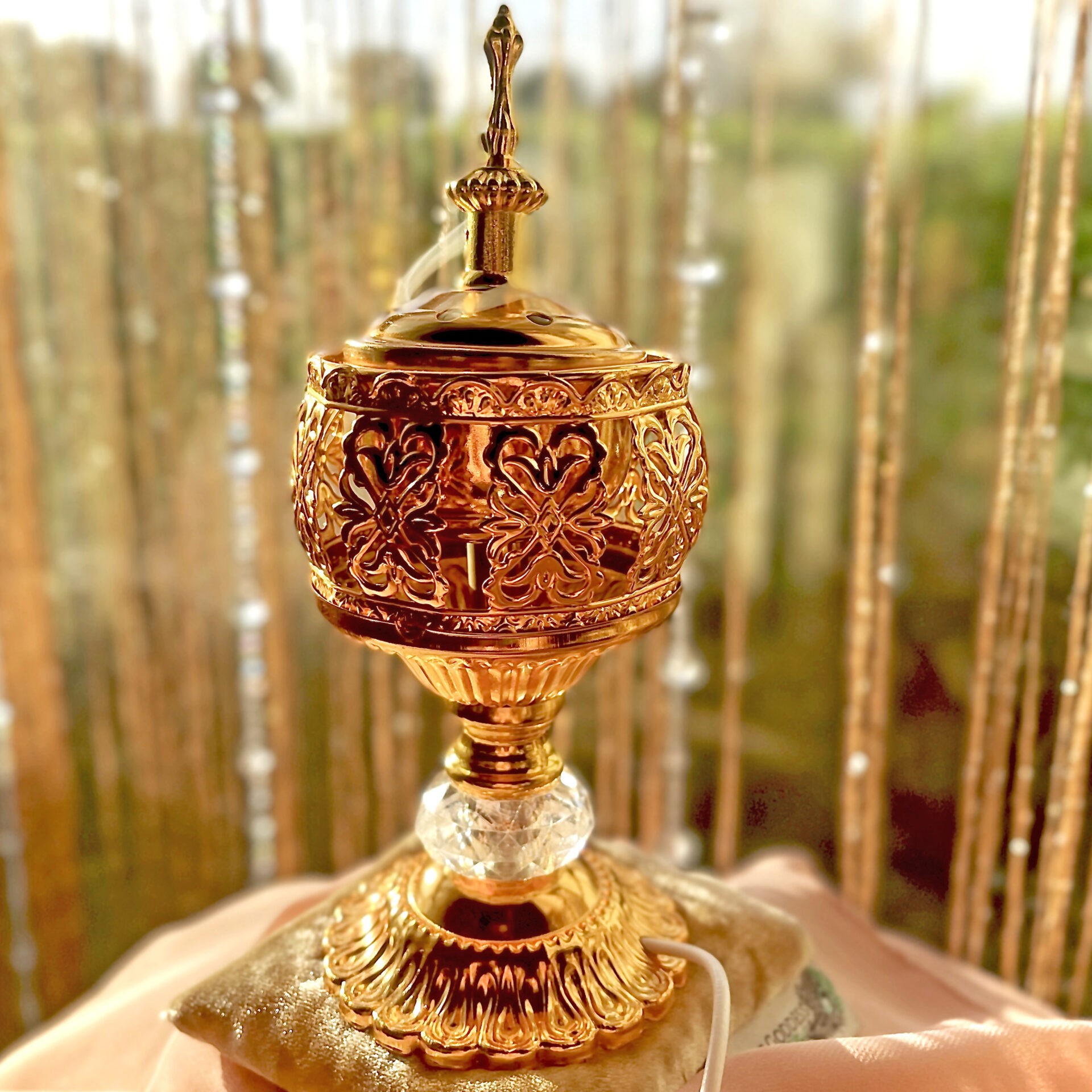 Sage Goddess Arabian Nights Incense Burner Lamp to light your path