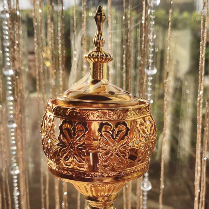 Arabian Nights Incense Burner Lamp