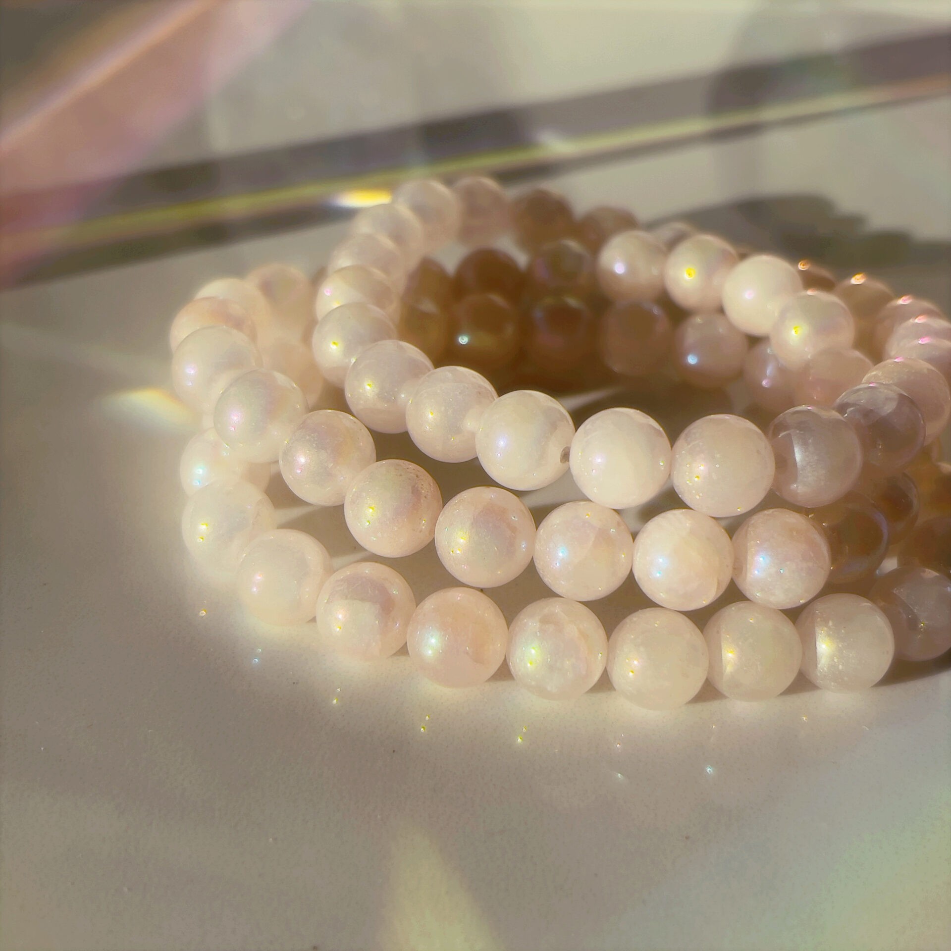 Buy Jewellery Bracelet for Women and Men (Pack of 3 Bracelet) : Aqua Aura  Crystal Bracelet Set Reiki Chakra Crystal Healing Feng Shui Natural Gem  Stone| Multi Color Beads | Fashion Jewellery