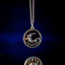 Mystery of the Moon Zircon Necklace