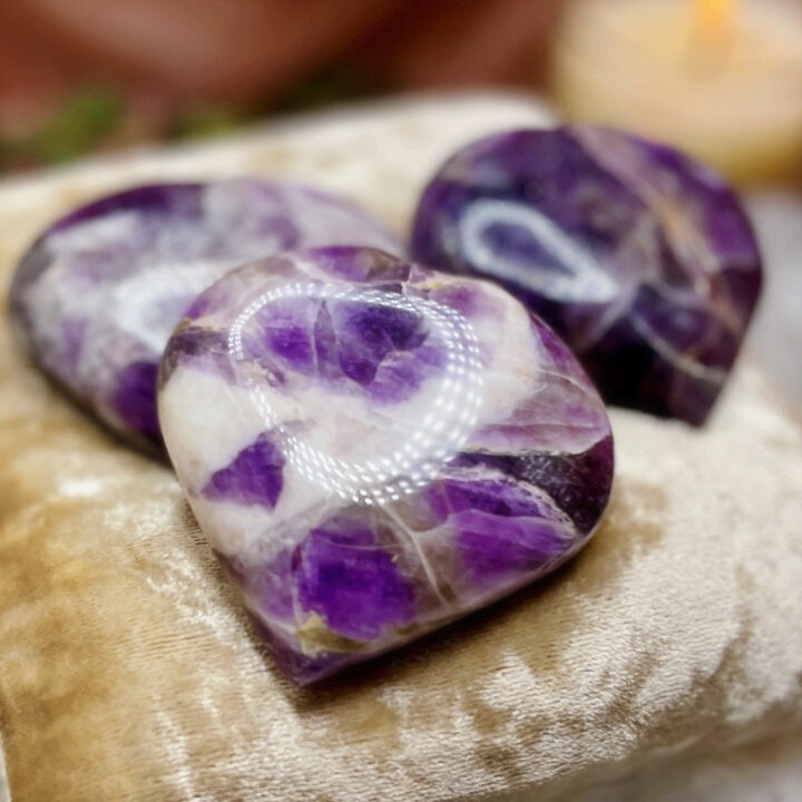 Dream Amethyst Protection Heart