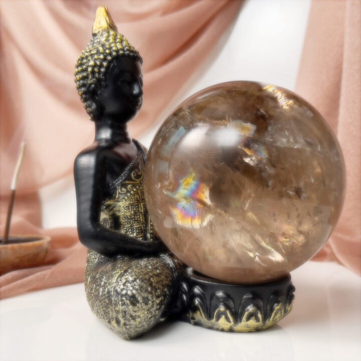 Enlightened Buddha Sphere Stand