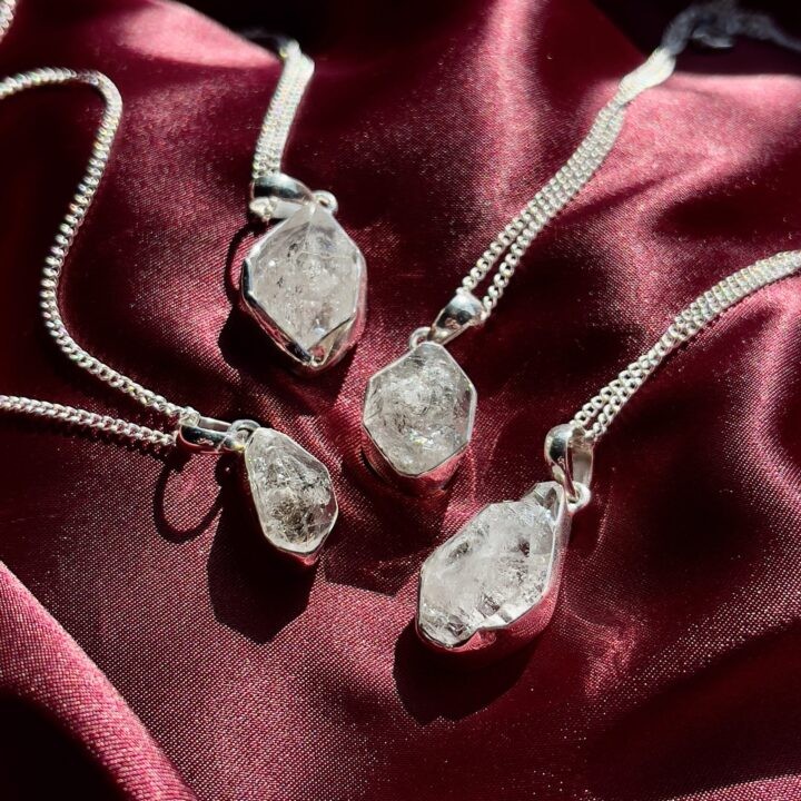 Raise the Vibe Herkimer Diamond Pendant