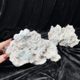 Blue Aragonite Stalactite Cluster