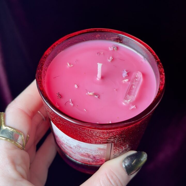 Cherry Blossom Intention Candle