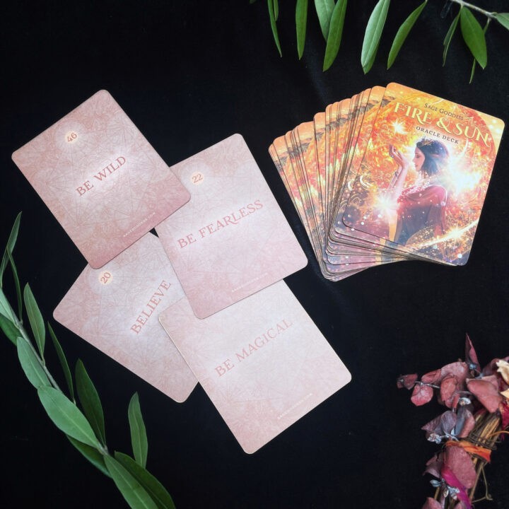 Fire and Sun Oracle Card Deck