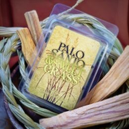 Clearing Palo Santo and Sweetgrass Wax Melts