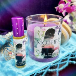 Mother Perfume and Intention Candle Duo