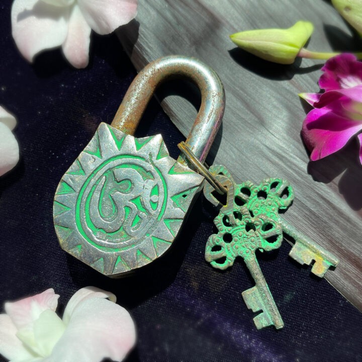 Ancient Lakshmi Lock and Key