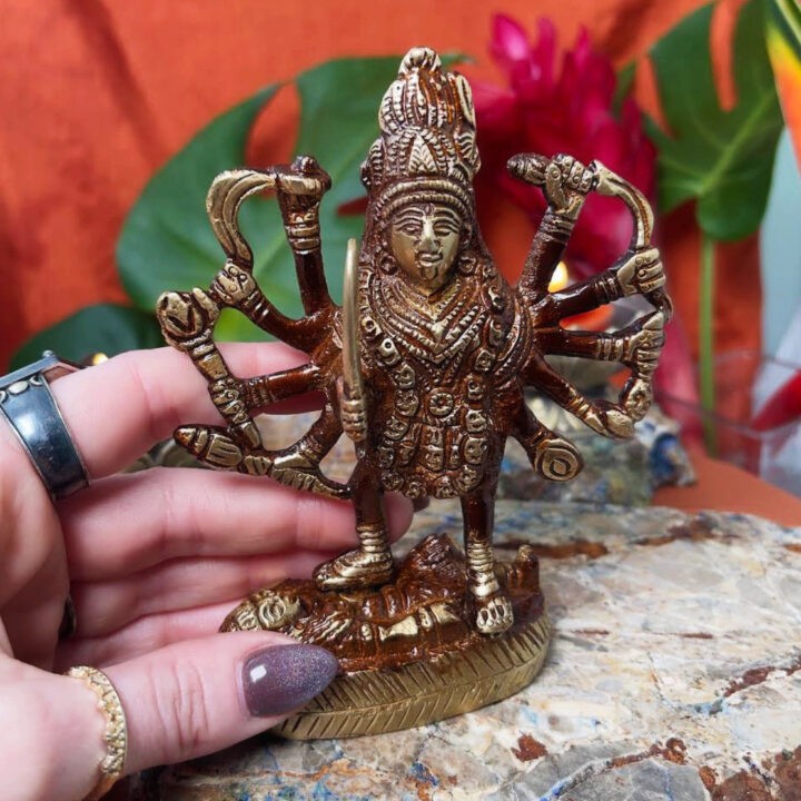 Kali Mother of the Universe Brass Statue