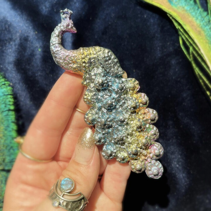 Bismuth Peacock to Show Your True Colors