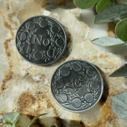 Simple Moon Phase Divination Coin