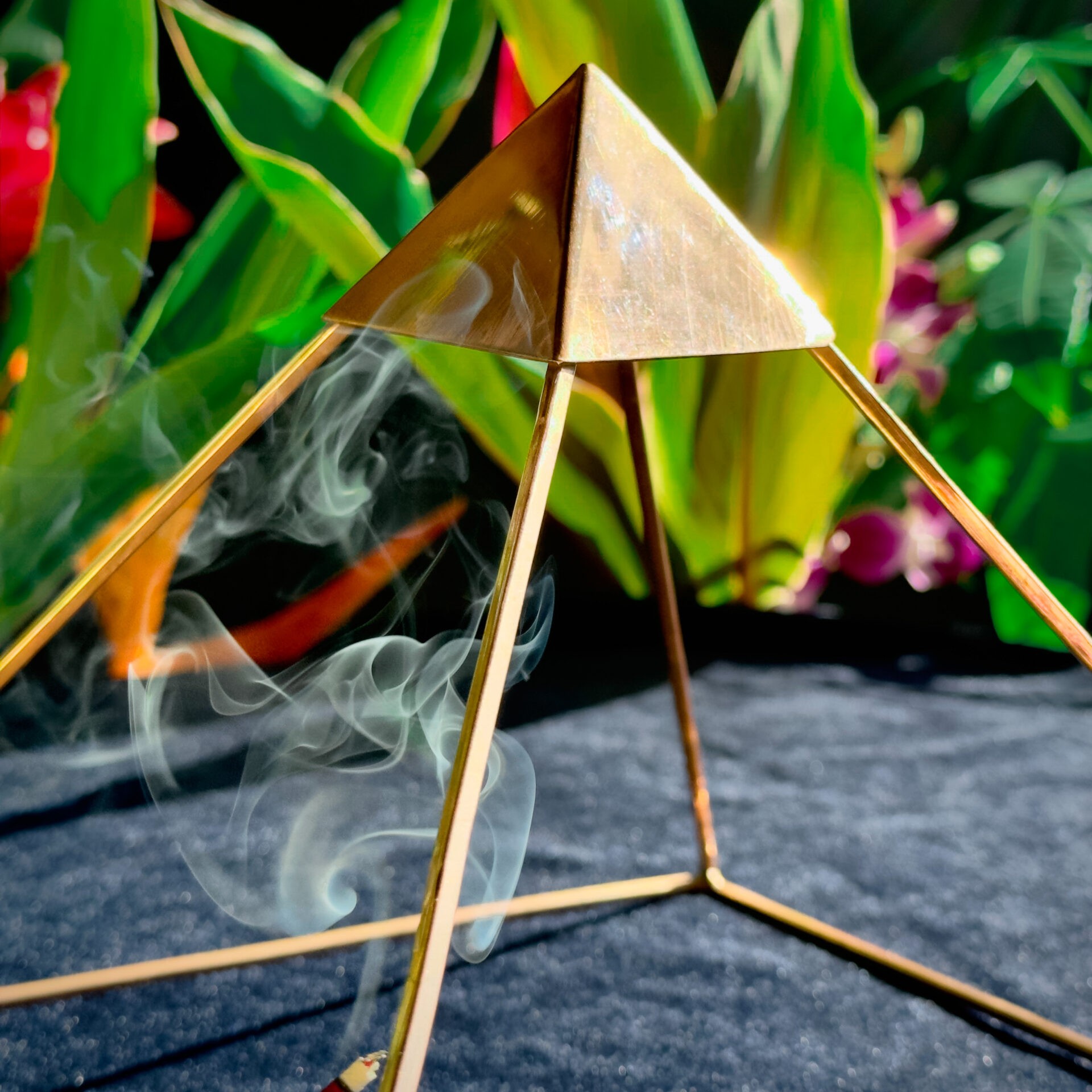 Sage Goddess Copper Pyramid for Conducting Energy Flow