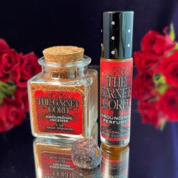 The Garnet Cord Incense & Perfume Duo for Grounding