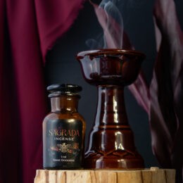 Sagrada Incense and Copal Incense Burner Duo