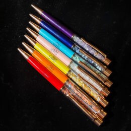 7 Chakra Gemstone Pen Set