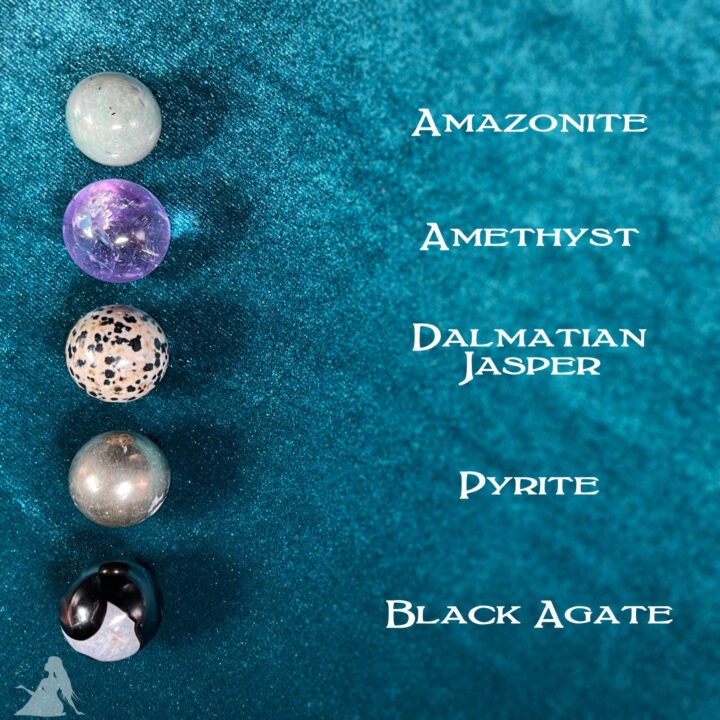 Divination By Zodiac: Gemini Casting Sphere Set
