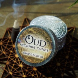 Oud Incense Cones with Keepsake Box Duo