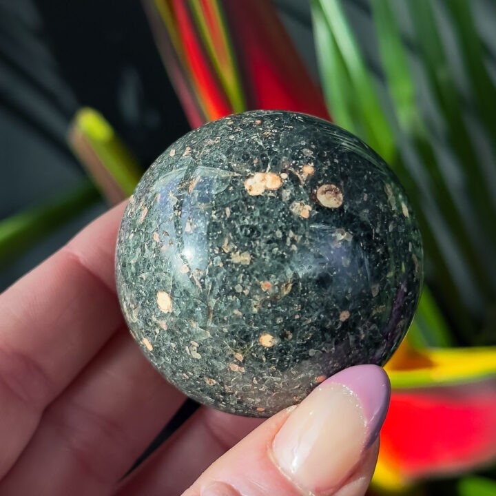 Fire Calcite Sphere