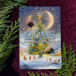 12 Days of Holiday Intentions Gemstone Duo for Sensuality
