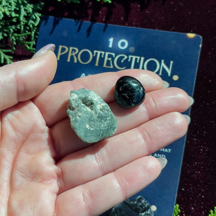 12 Days of Holiday Intentions Gemstone Duo for Protection