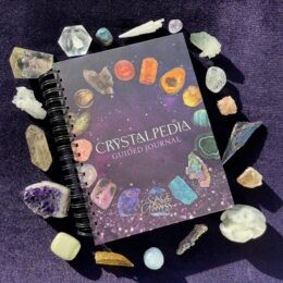 Crystalpedia Guided Journal with Gemstone Sticker Pack