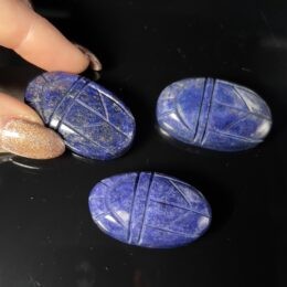Misfit Minerals: Lapis Lazuli Scarab Beetle