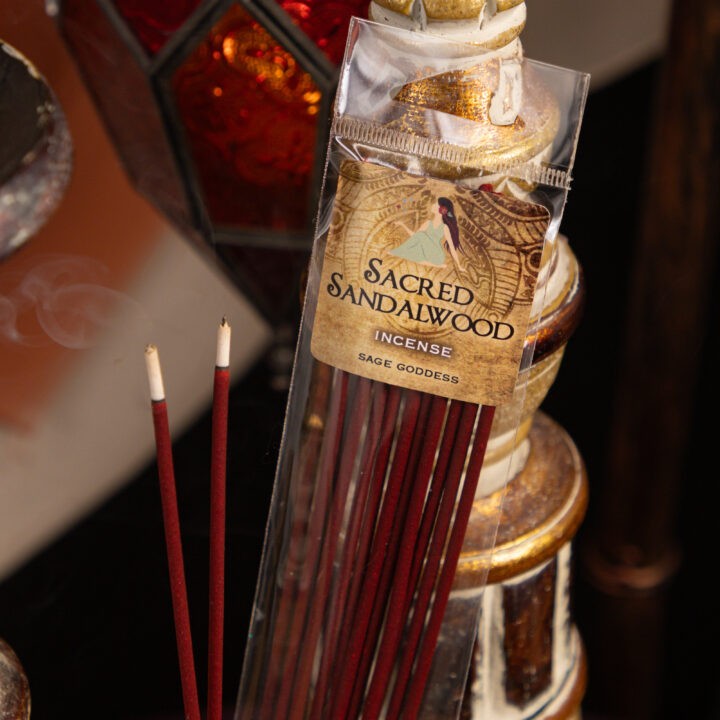 Sacred Sandalwood Limited Edition Red Incense Sticks