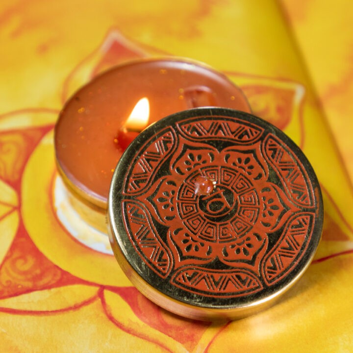 9 Chakra Healing Brass Tin Set