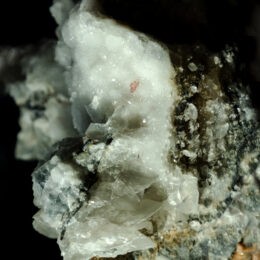 Druzy Quartz with Calcite and Fluorite Cluster