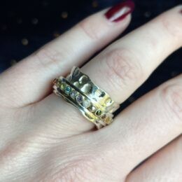 Gemstone Sale: Chakra Spinner Ring